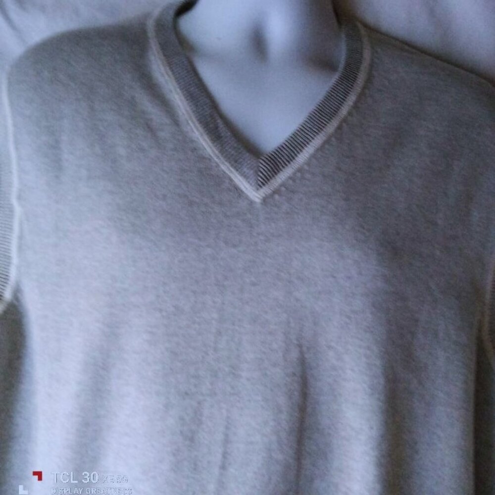 Men's Gray Sweater Vest Size XL Geoffrey Beene NWOT